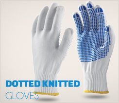 Hand Protection Products  Cotton Dotted Hand Gloves