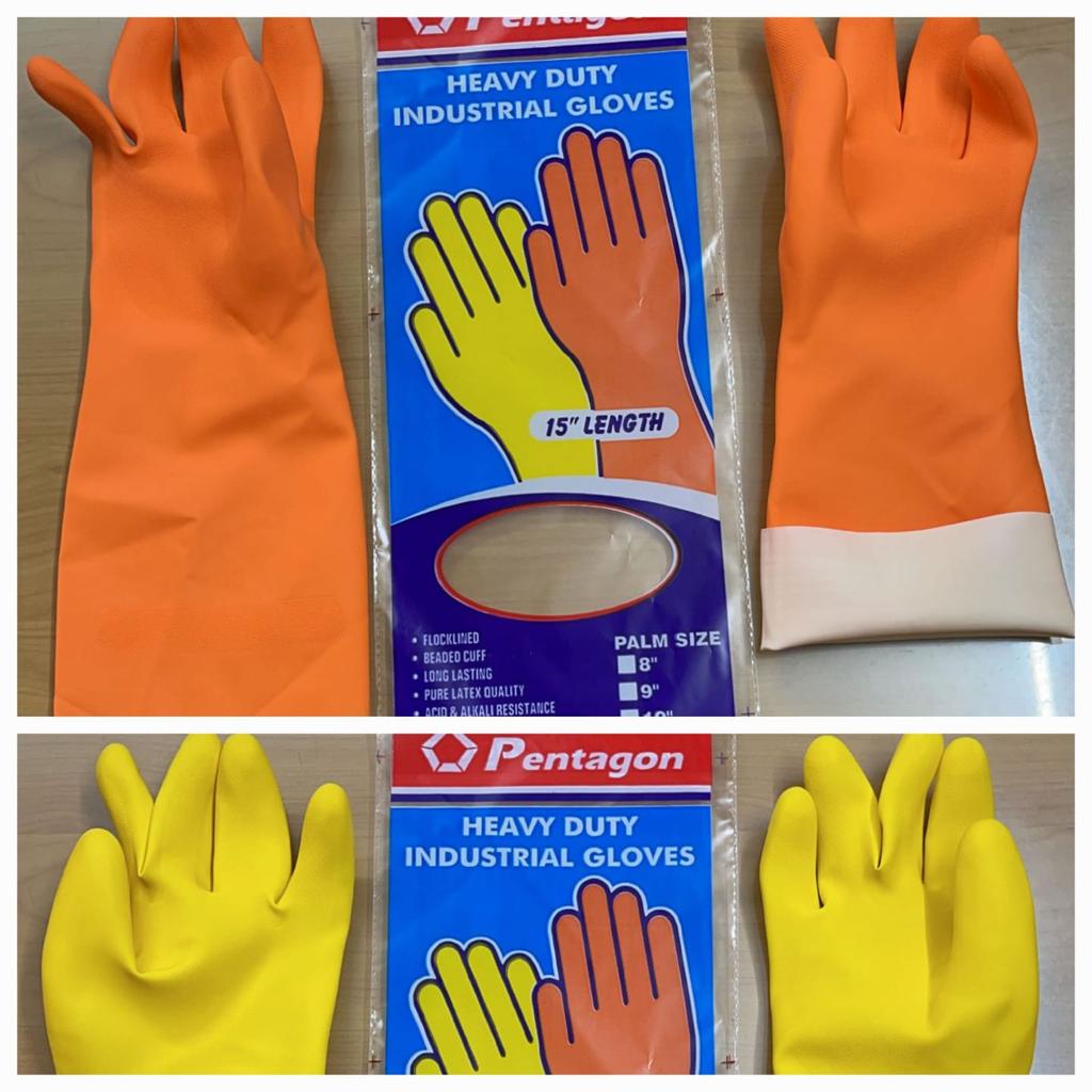 Safety Rubber Hand Gloves Products