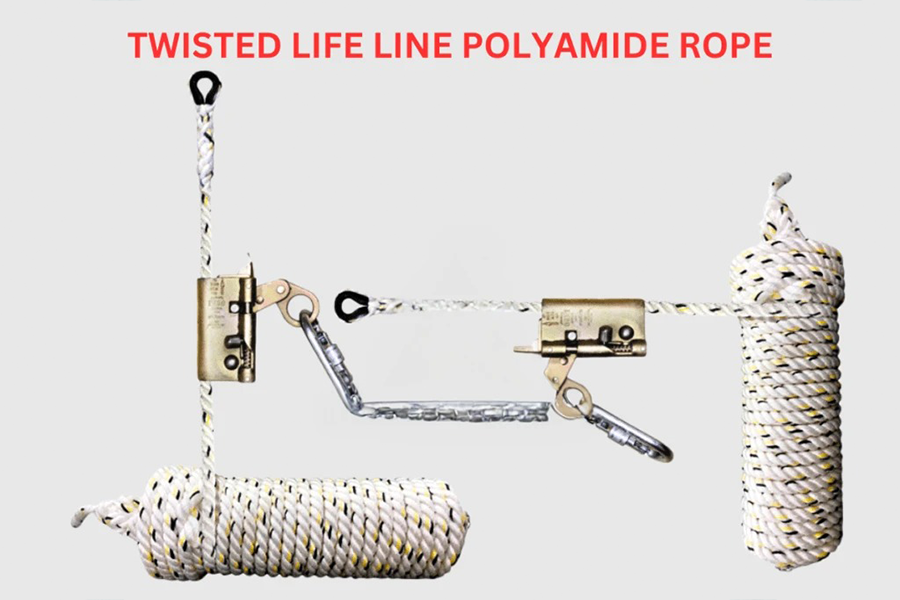 Twisted Life Line Polyamide Rope